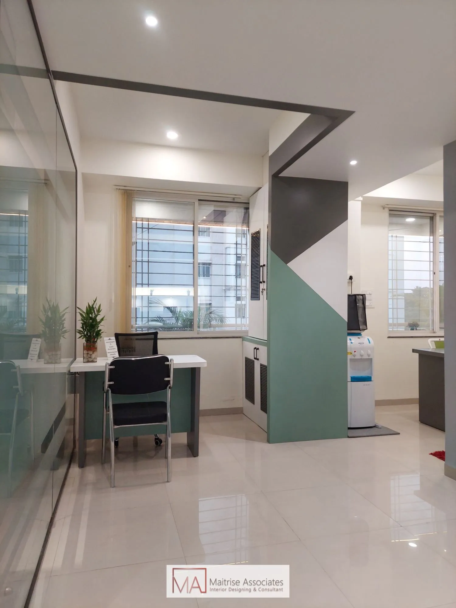 Contemporary Workspace — Commercial Space interior by Maitrise Associates — image 7